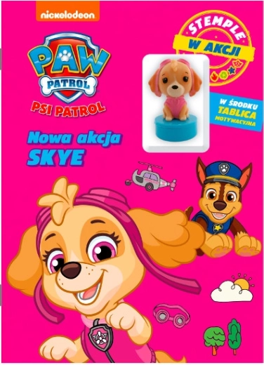 Paw Patrol: Timbri in azione – libro di attività con Skye