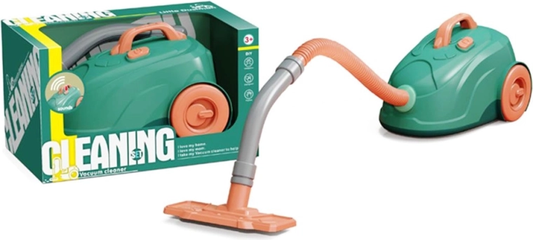 Aspirapolvere per bambini – giocattolo a batterie - 1 pezzo