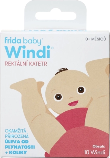 Fridababy Windi tubicini rettali per neonati, 10 pz