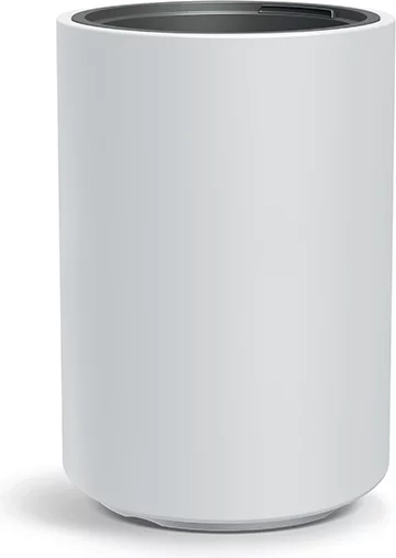 Vaso HEOS con inserto 39 cm bianco