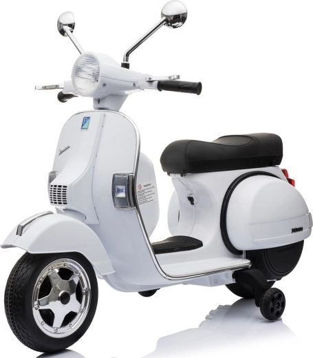 Monopattino elettrico per bambini Vespa PX150 bianco