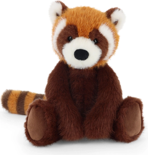 Panda di peluche rossa Keeleco Il mondo magico 20 cm