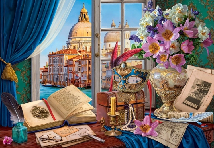 Bluebird puzzle Natura morta veneziana 1000 pezzi