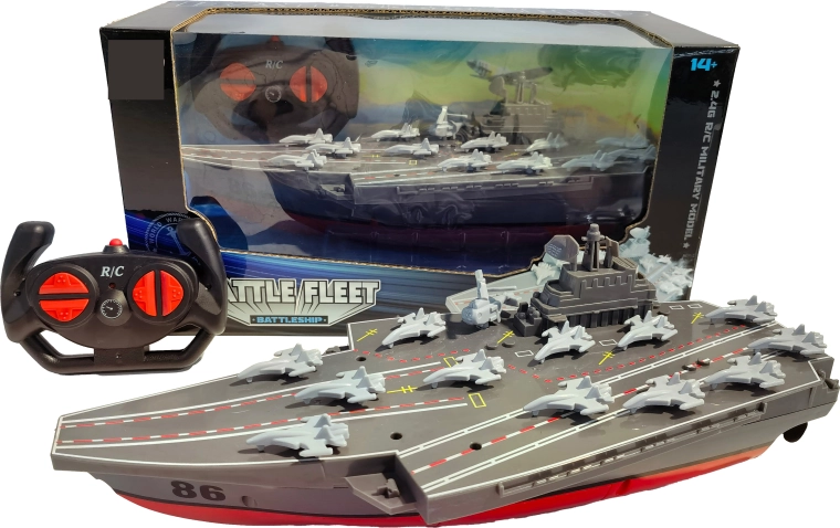Portaerei militare R/C Battle Fleet 1:16