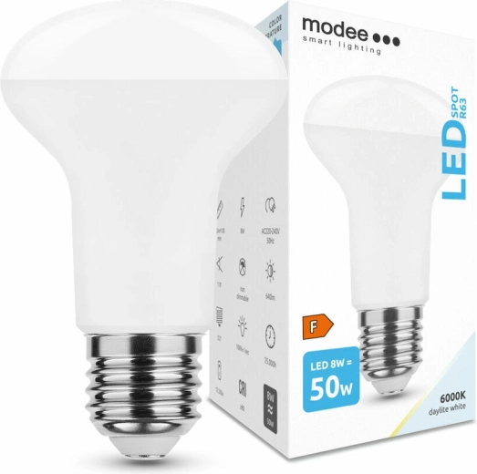 Lampadina LED E27 8W bianco freddo MODEE Smart Lighting R63