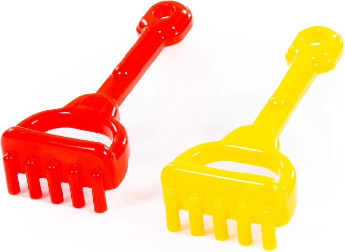 Rastrellino di plastica per bambini per la sabbia - 1 pezzo