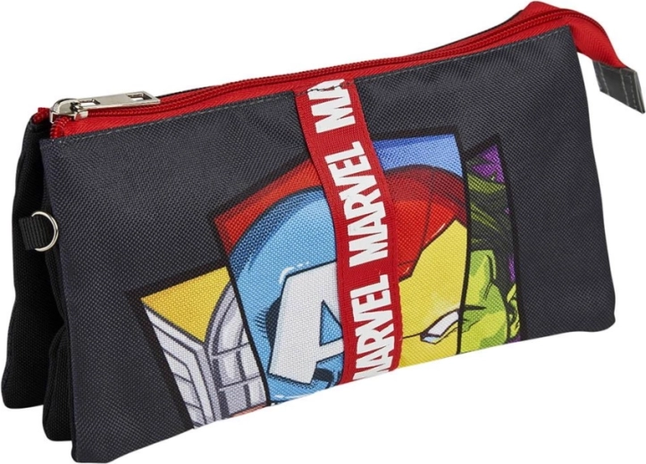 Astuccio Marvel Avengers con 3 scomparti