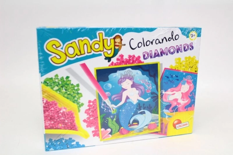 Lisciani Sandy Colorando Colorando Diamonds – mosaico diamantato sirene
