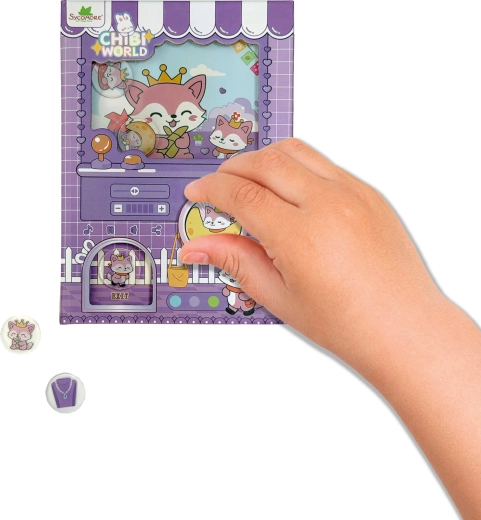 Taccuino gashapon mondo Chibi volpe - 1 pezzo
