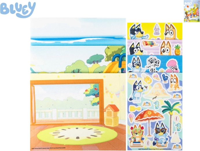 Set per creare la tua scena Bluey
