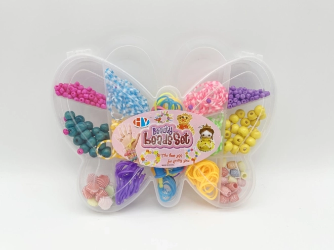 Set di elastici e perline per creare braccialetti Loom Band, 338 pezzi