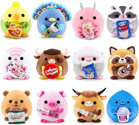 Peluche ZURU Snackles 20 cm – soggetto casuale