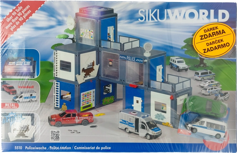 Siku World stazione di polizia con regali – edizione limitata