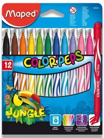 fissativi Maped Color'Peps Jungle 12 pz