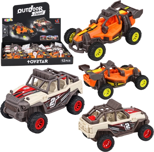 Buggy fuoristrada con luci e suoni, 14 cm - 1 pezzo