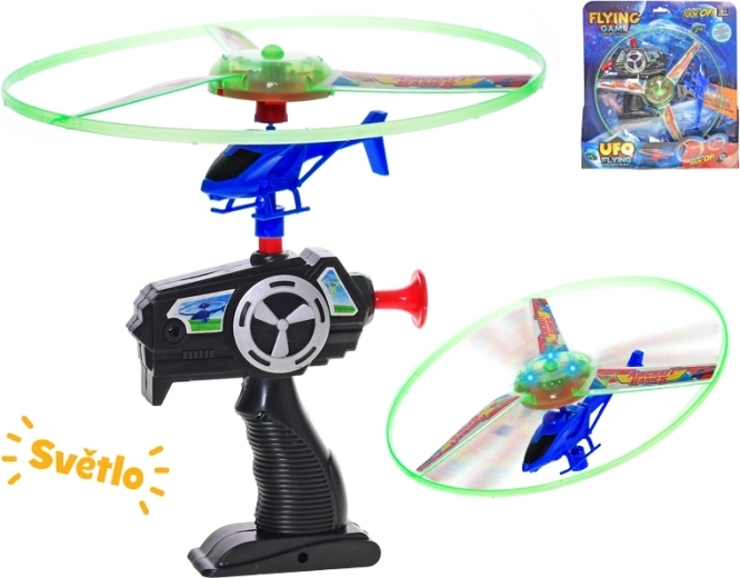 Disco lanciabile 25 cm con meccanismo a batteria