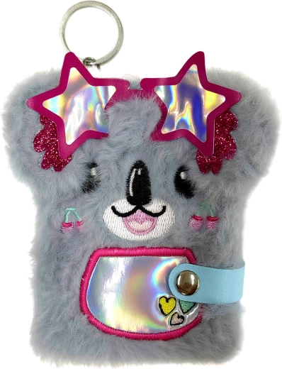 Mini taccuino di peluche A7 Koala
