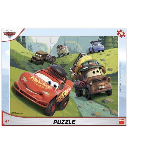 Puzzle da tavolo per bambini Cars: Avventure, 40 pezzi