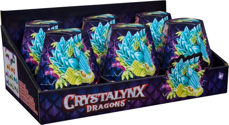 Crystalynx drago flessibile 22 cm – figurina da collezione