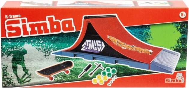 mini fingerboard con rampa X-Treme di SIMBA