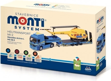 Kit di trasporto aereo MI-2 Mercedes Actros L 1:48