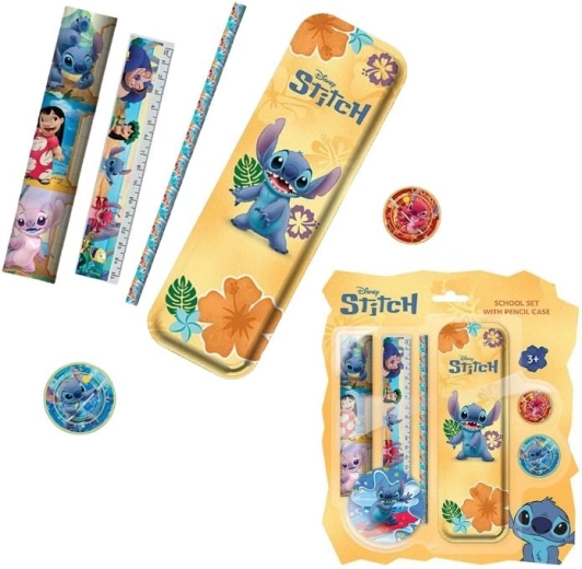 Set scolastico con astuccio Lilo & Stitch
