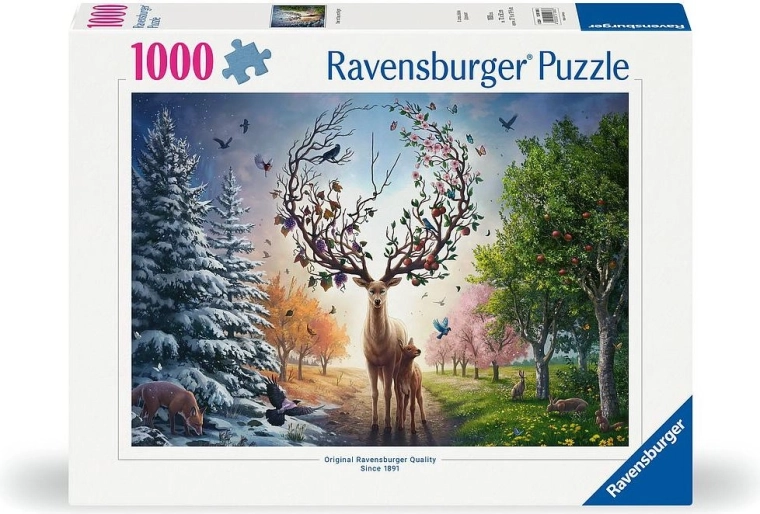 Puzzle Ravensburger Cervo magico da 1000 pezzi
