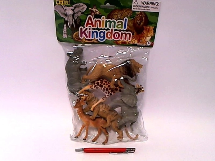 Set di statuine di animali selvatici 12 cm (6 pz)