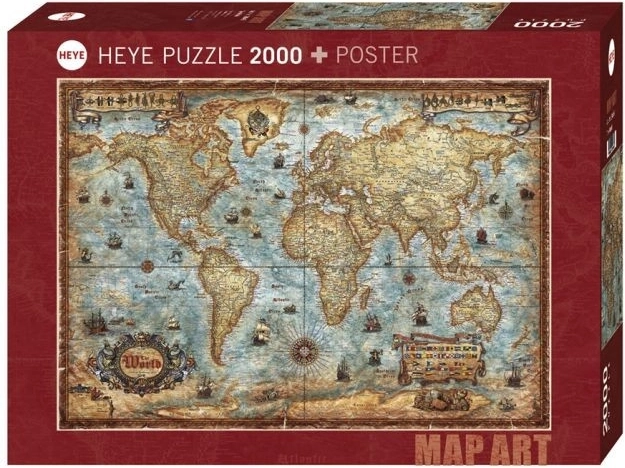 Puzzle HEYE mondo, 2000 pezzi