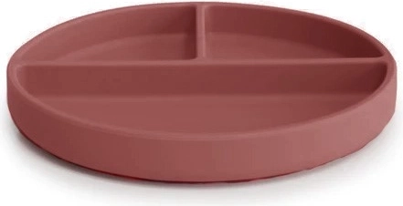 Nuuroo Mingo piatto divisorio in silicone mogano