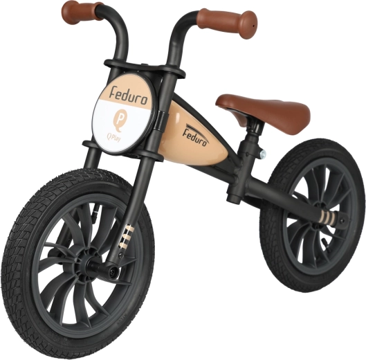 Qplay Feduro bicicletta senza pedali 12" Beige (3–6 anni)