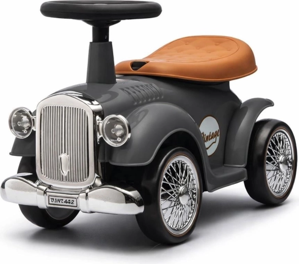 Bicicletta senza pedali per bambini Baby Mix Retro grigia