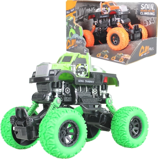 Fuoristrada pull-back 1:36 con design grafite