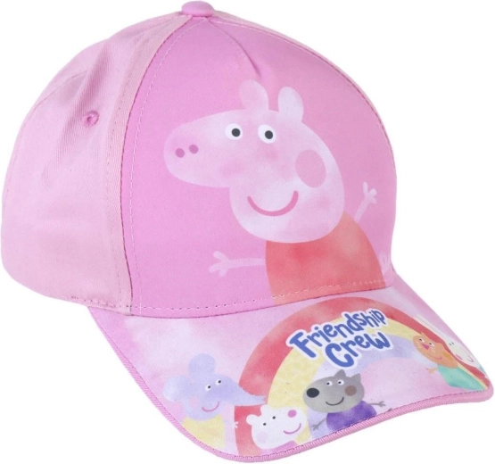 Cappellino con visiera Peppa Pig - 1 pezzo