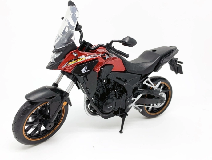 Modello di motocicletta Honda CB400X 1:12 rosso