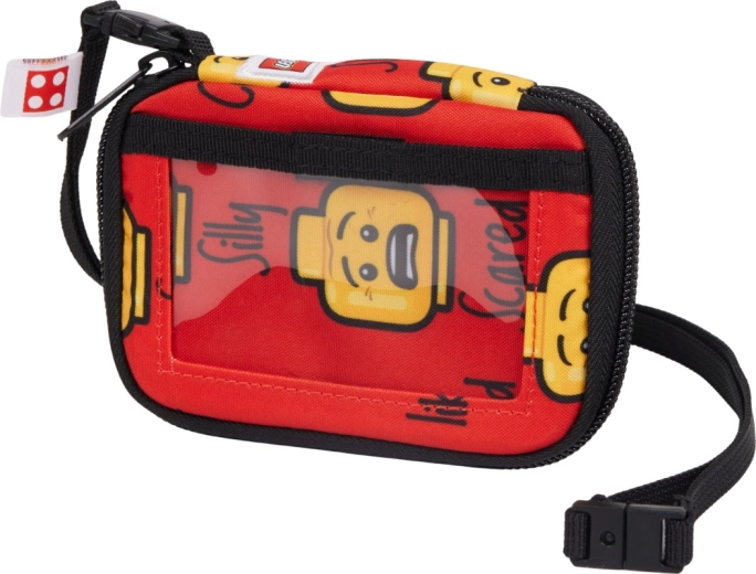 Portafoglio da viaggio rosso LEGO Minifigures today i feel