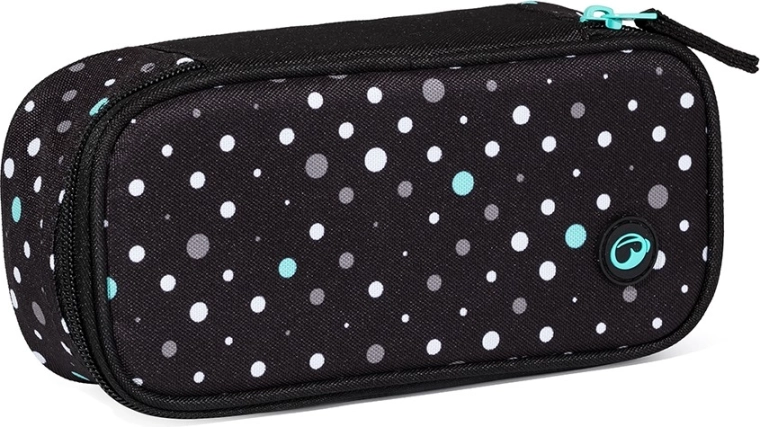 Astuccio per studenti Bagmaster Supernova nero-turchese