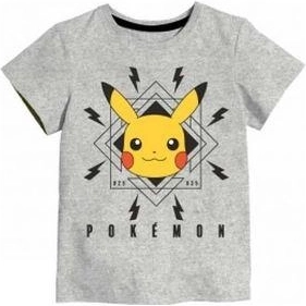 Maglietta grigia Pokémon
