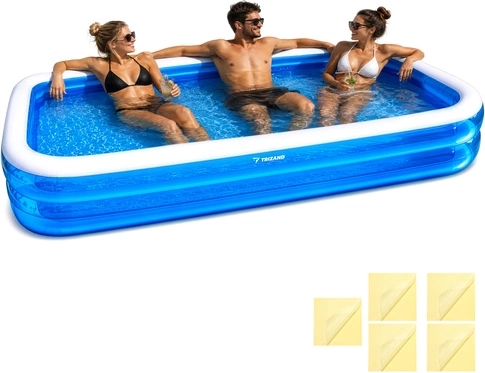 Piscina familiare gonfiabile per bambini Trizand 305 × 183 × 50 cm