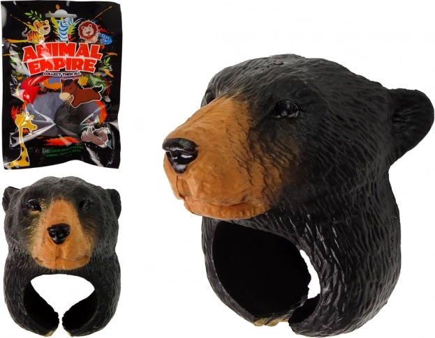 Anello educativo con testa di orso per bambini