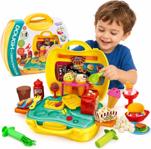 Valigetta in plastilina Woopie snack del cinema