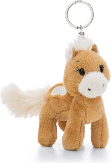 Nici portachiavi peluche pony Holly 10 cm – edizione sostenibile Green
