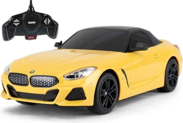 Auto RC BMW Z4 Roadster 1:18 giallo