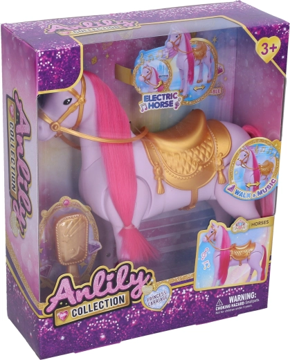 Cavallo mobile con effetti 23 cm