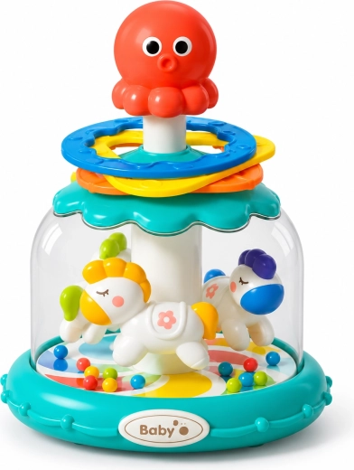 Chipolino giostra con anelli Polpo