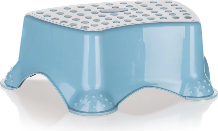 Sgabello per bambini antiscivolo 40,5 × 28,5 × 14 cm – blu