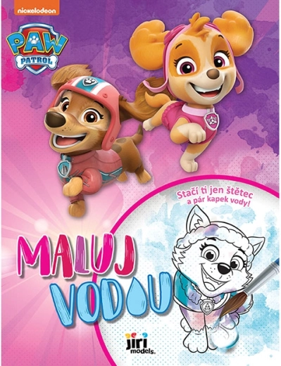 Dipingi con l’acqua A4 Paw Patrol