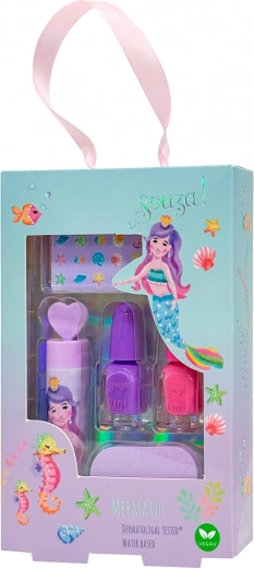 Set cosmetico per bambini - smalti e balsamo per labbra