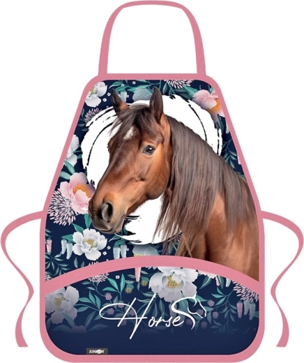 Grembiule per bambini per educazione artistica Horse - 1 pezzo