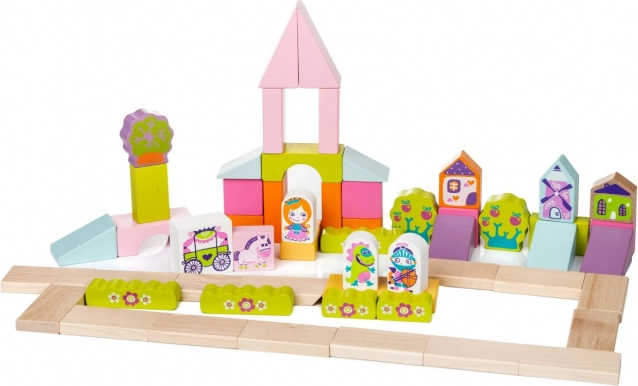 Città delle fiabe - costruzione in legno per bambini di CUBIKA